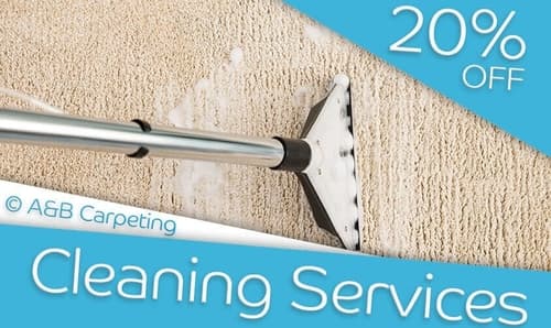 A and B Carpeting - carpet cleaning discount